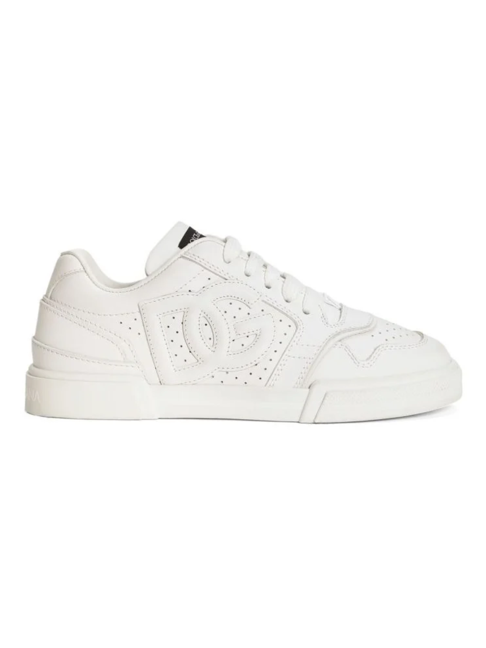 Sneakers per bambini Dolce & Gabbana Kids bianche con logo sul davanti DA5263 A1160 8R179 DOLCE & GABBANA KIDS 