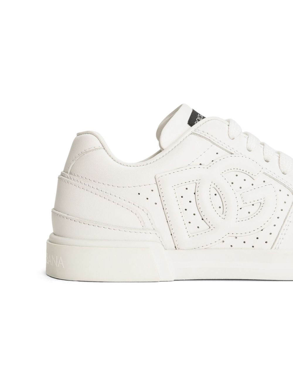 Sneakers per bambini Dolce & Gabbana Kids bianche con logo sul davanti DA5263 A1160 8R179 DOLCE & GABBANA KIDS 