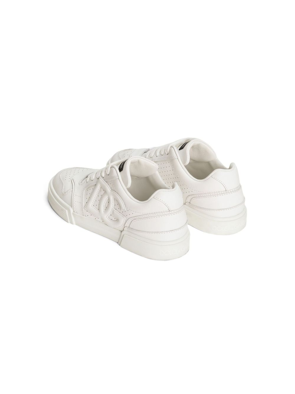 Sneakers per bambini Dolce & Gabbana Kids bianche con logo sul davanti DA5263 A1160 8R179 DOLCE & GABBANA KIDS 