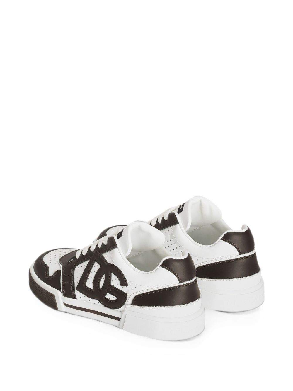Sneakers per bambino Dolce & Gabbana Kids bianche con logo in rilievo DA5263 A1160 8S091 DOLCE & GABBANA KIDS 
