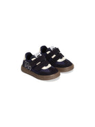 Sneakers per bambini Dolce & Gabbana Kids blu con chiusura frontale a strappo DN0205 A4278 8J414 DOLCE & GABBANA KIDS 