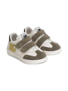 Sneakers per bambini Dolce & Gabbana Kids bianche con chiusura a strappo DN0205 A4278 8M557 DOLCE & GABBANA KIDS 