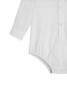 Camicia a body per neonato Dolce & Gabbana Kids bianca con colletto classico L11O82 G7P1Z W0800 DOLCE & GABBANA KIDS 