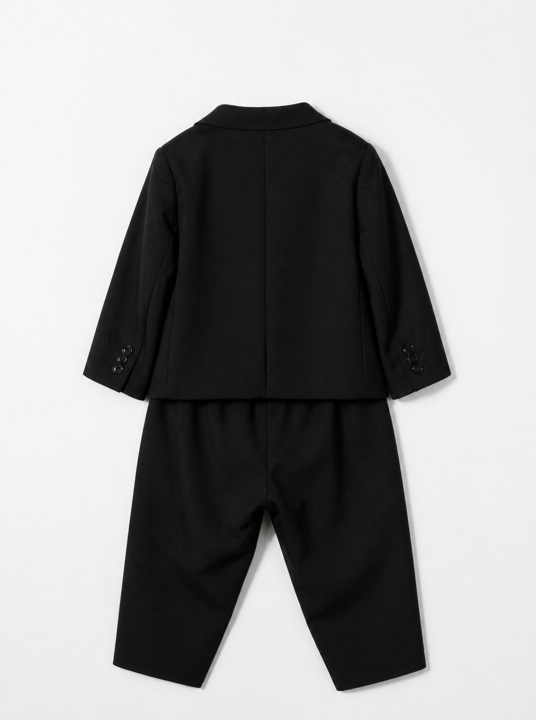 Completo due pezzi per neonato Dolce & Gabbana Kids blu con revers classici L11U17 FUBBG B0665 DOLCE & GABBANA KIDS 
