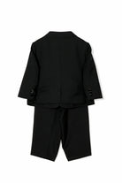Completo elegante per neonato Dolce & Gabbana nero modello con risvolto L11U49 FUBBG N0000 DOLCE & GABBANA KIDS 
