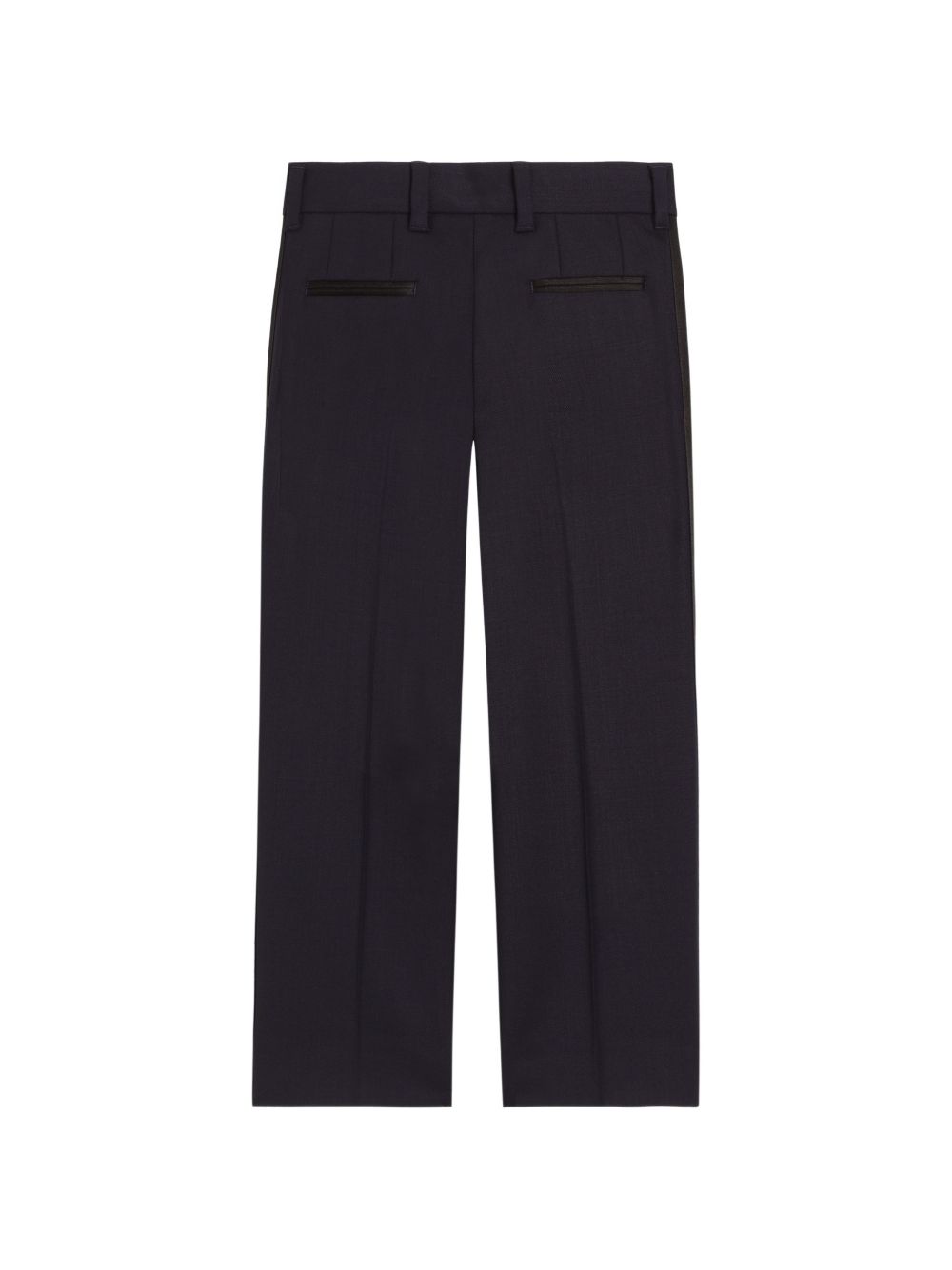 Pantaloni per bambino Dolce & Gabbana Kids neri con dettaglio con inserti L45P14 G7PQI B0665 DOLCE & GABBANA KIDS 