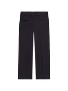 Pantaloni per bambino Dolce & Gabbana Kids neri con dettaglio con inserti L45P14 G7PQI B0665 DOLCE & GABBANA KIDS 