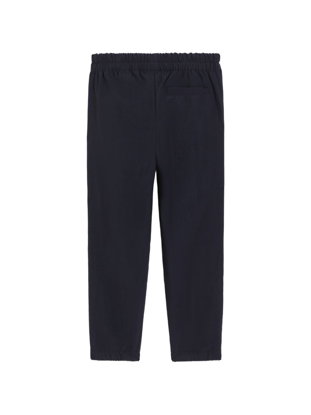 Pantaloni per bambino Dolce & Gabbana Kids blu con logo sul davanti L45P34 G7P6H S9000 DOLCE & GABBANA KIDS 