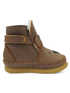 Stivaletti Deer Face per neonati Donsje Kids marroni con applicazioni orecchie 1028303 NL148 DONSJE KIDS 