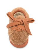 Sneakers per neonati Donsje Kids marroni con finitura in shearling 1044300 CF006 DONSJE KIDS 