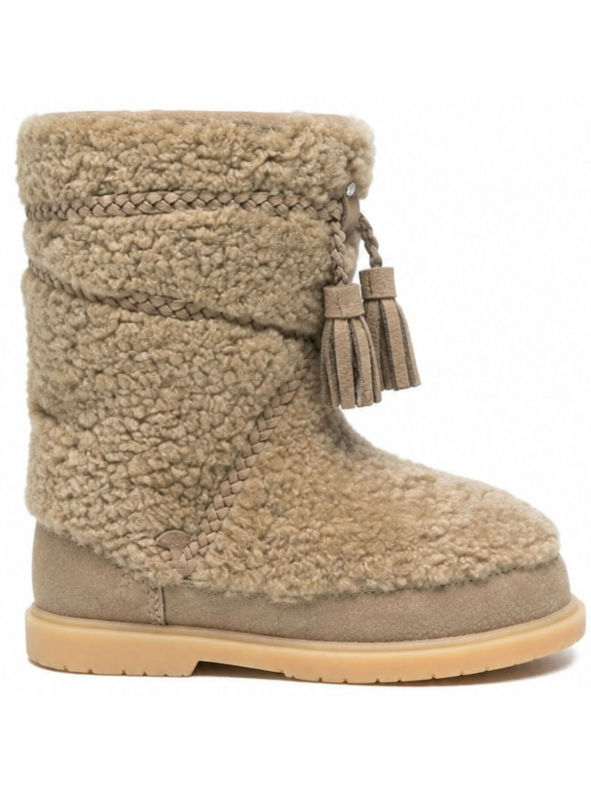 Stivali per bambina Donsje beige con design trapuntato 2031100 CS007 DONSJE KIDS 