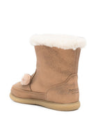 Stivali per bambina Donsje Kids beige con finitura scintillante 2033501 TL023 DONSJE KIDS 