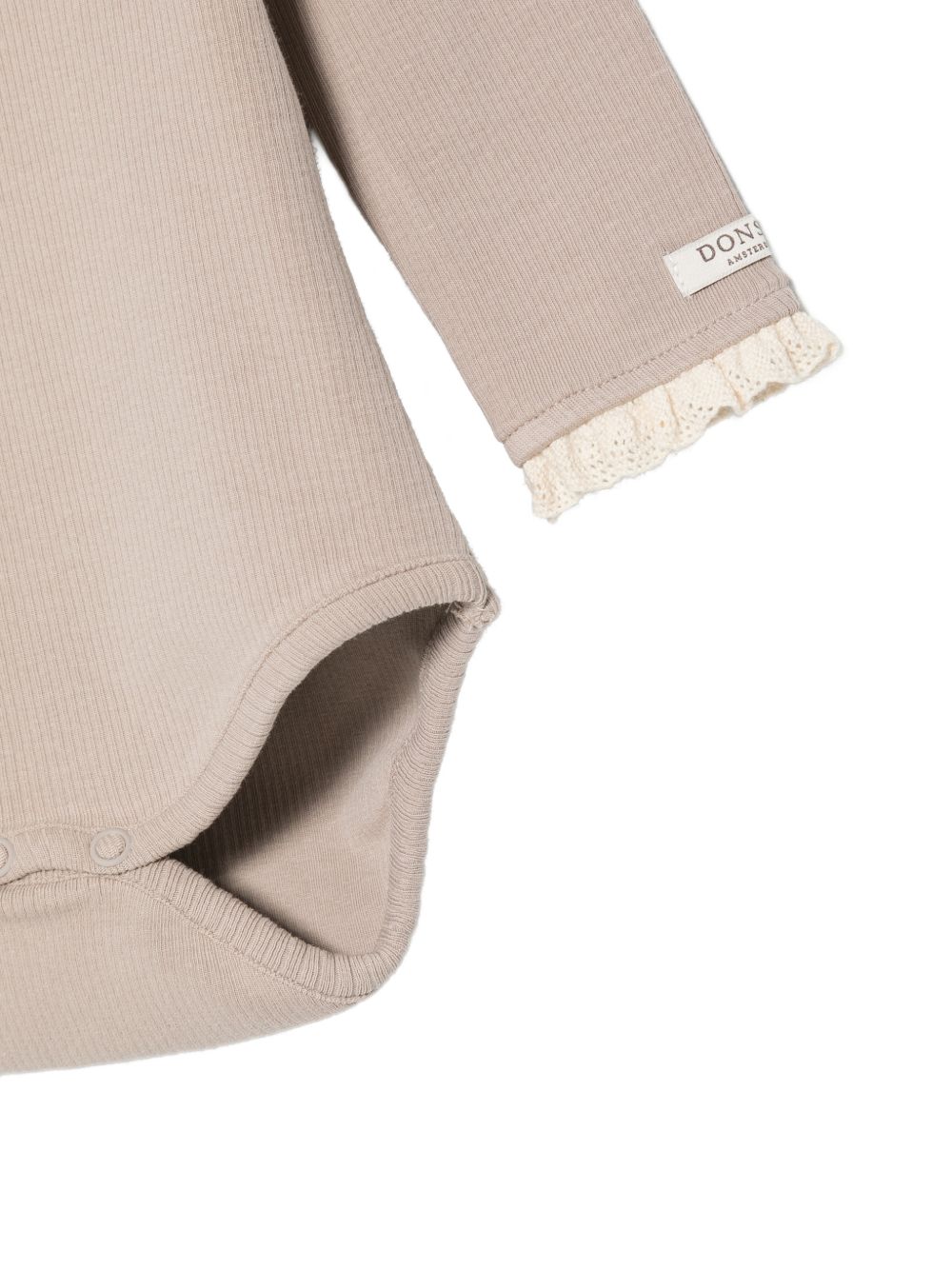Tutina per neonata Donsje Kids rosa con bordo increspato 3030300 00106 DONSJE KIDS 