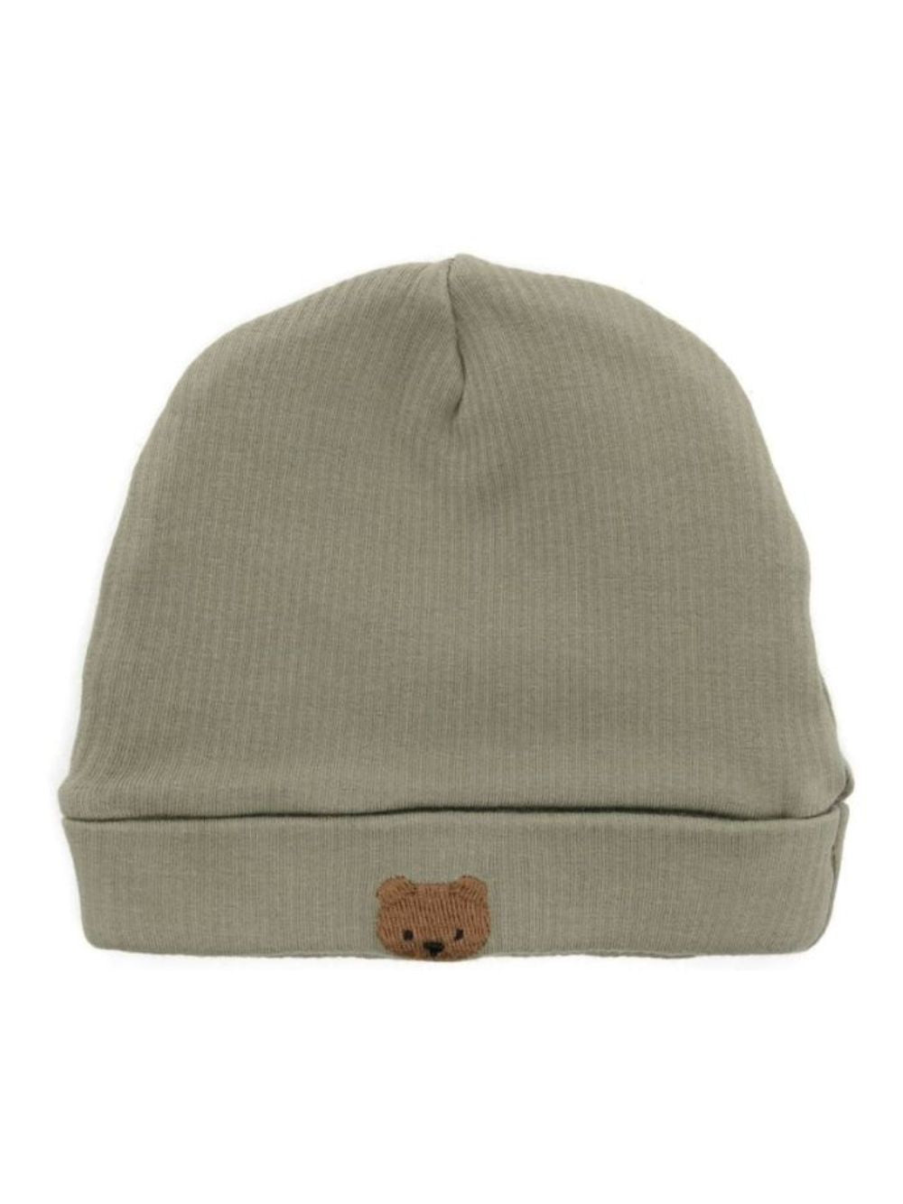 Cappello Beller per neonati Donsje verde con ricamo orsetto 3037901 00016 DONSJE KIDS 
