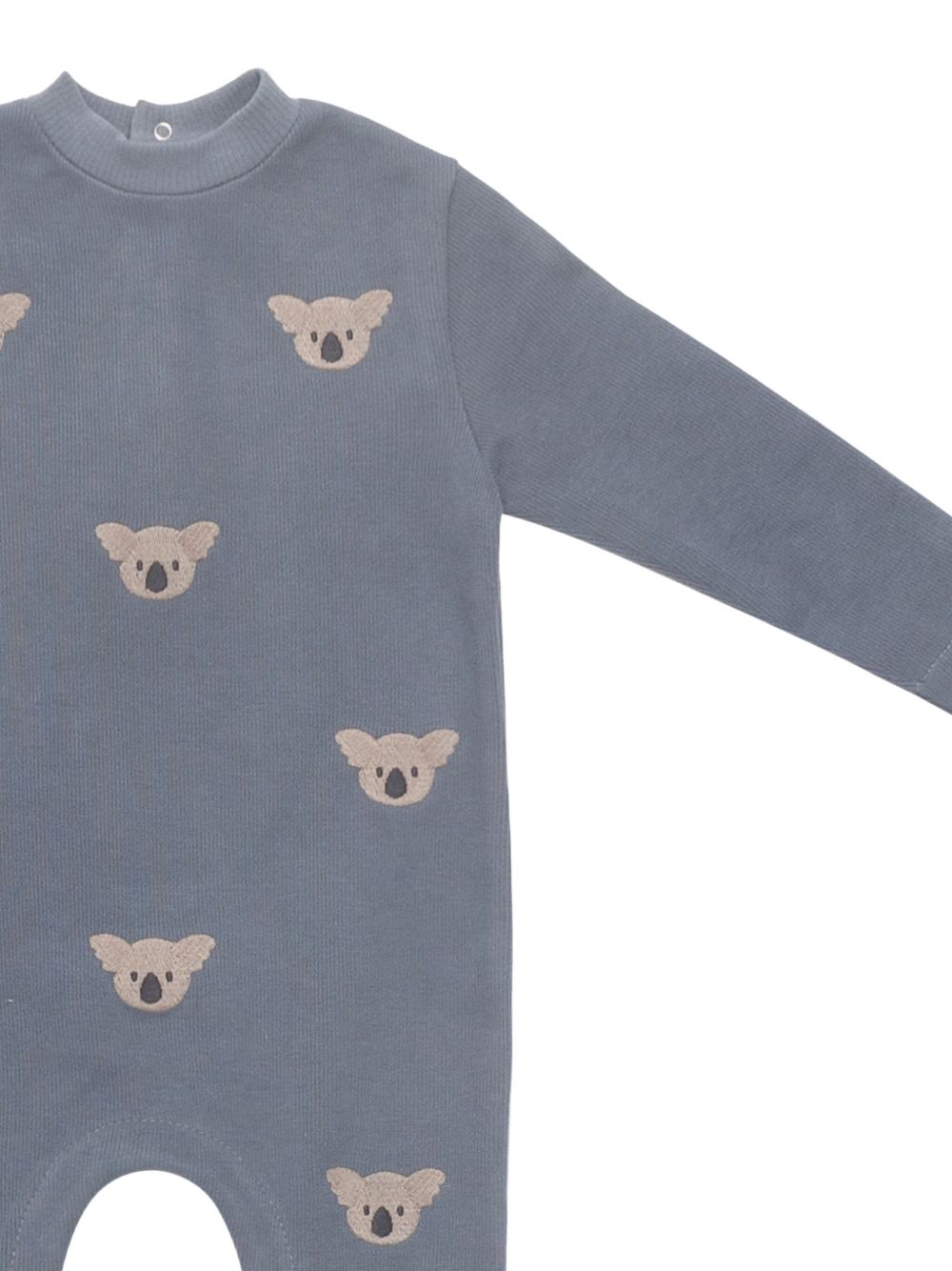 Tutina per neonato Donsje Kids blu con ricamo koala all-over 3039201 00078 DONSJE KIDS 