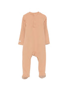 Tutina per neonati Donsje Kids beige con ricamo coniglietti all-over 3039203 00018 DONSJE KIDS 