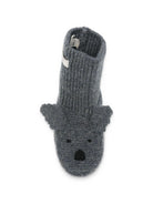 Scarpe primi passi per neonati Donsje Kids grigio con design a forma di koala 3043203 00146 DONSJE KIDS 
