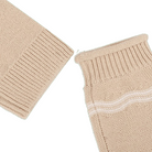 Scaldamuscoli per bambina Donsje Kids rosa con ricamo cigno 3049201 00037 DONSJE KIDS 