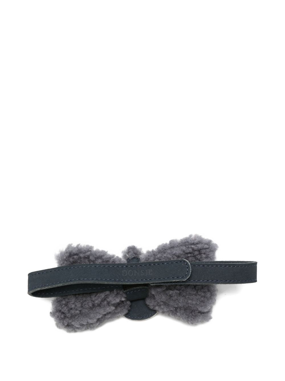 Papillon per bambino Donsje Kids grigio con trama in shearling 5524601 CF012 DONSJE KIDS 