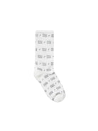 Calzini per bambini Douuoud Kids bianchi con logo all-over 2Q0800 Z0553 101NE DOUUOD KIDS 