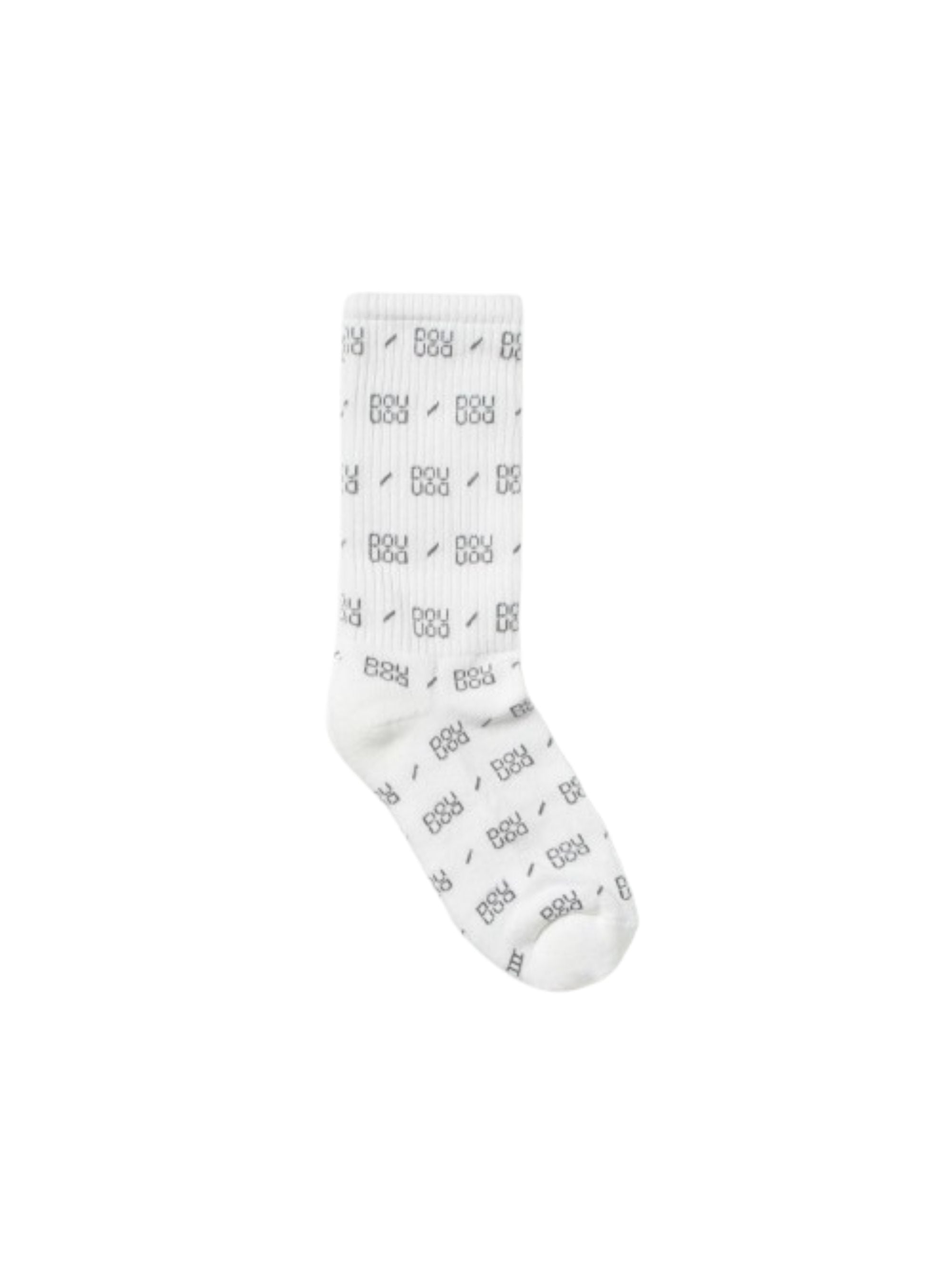 Calzini per bambini Douuoud Kids bianchi con logo all-over 2Q0800 Z0553 101NE DOUUOD KIDS 