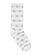 Calzini per bambini Douuoud Kids bianchi con logo all-over 2Q0800 Z0553 101NE DOUUOD KIDS 