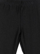 Leggings per bambina Douuod Kids nero con dettaglio logo DY6A20 J0331 930 DOUUOD KIDS 