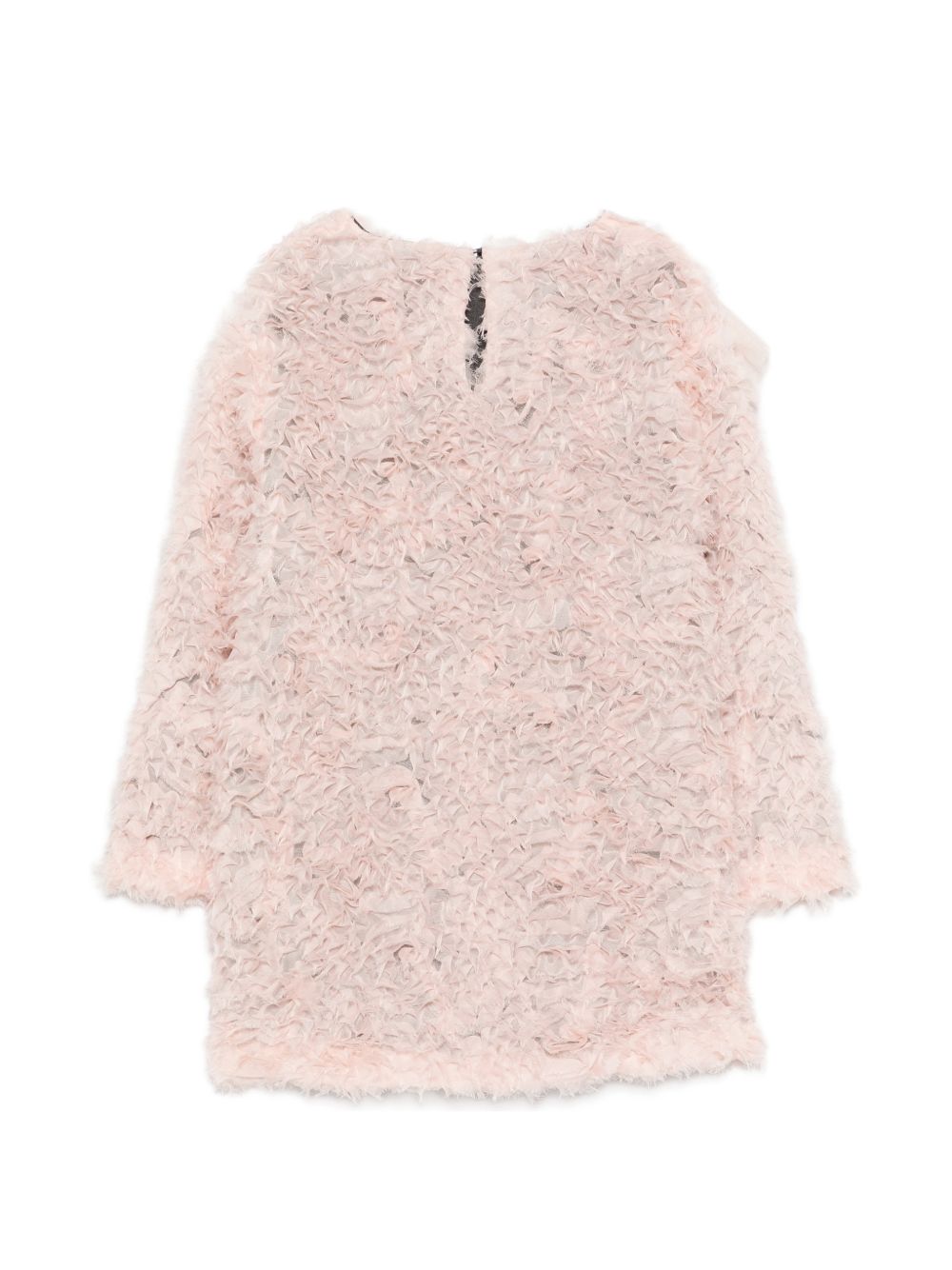 Abito per bambina Douuod Kids rosa con finitura texturizzata DZ1A50 Z4089 504 DOUUOD KIDS 