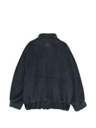 Giubbino per bambina Douuod Kids blu con tessuto in pile DZ2Q17 E0264 651 DOUUOD KIDS 