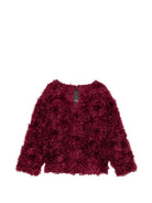 T-shirt per bambina Douuod Kids rossa con volant DZ5A20 Z4089 429 DOUUOD KIDS 