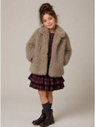 Gonna svasata per bambina Douuod Kids rossa con motivo tartan DZ7A11 V0184 562BC DOUUOD KIDS 