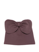 Gonna per bambina Douuod Kids viola con dettaglio fiocco oversize sul retro DZ7A61 Z3728 558 DOUUOD KIDS 