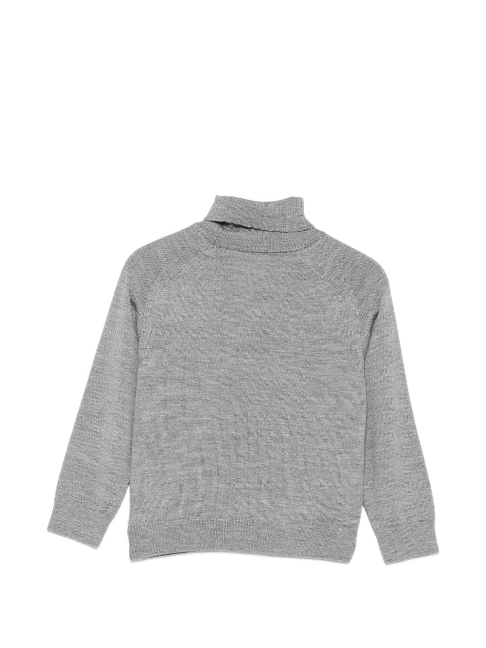 Maglione per bambini Douuod Kids grigio con collo alto DZ9P10 Z4164 806 DOUUOD KIDS 