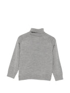 Maglione per bambini Douuod Kids grigio con collo alto DZ9P10 Z4164 806 DOUUOD KIDS 