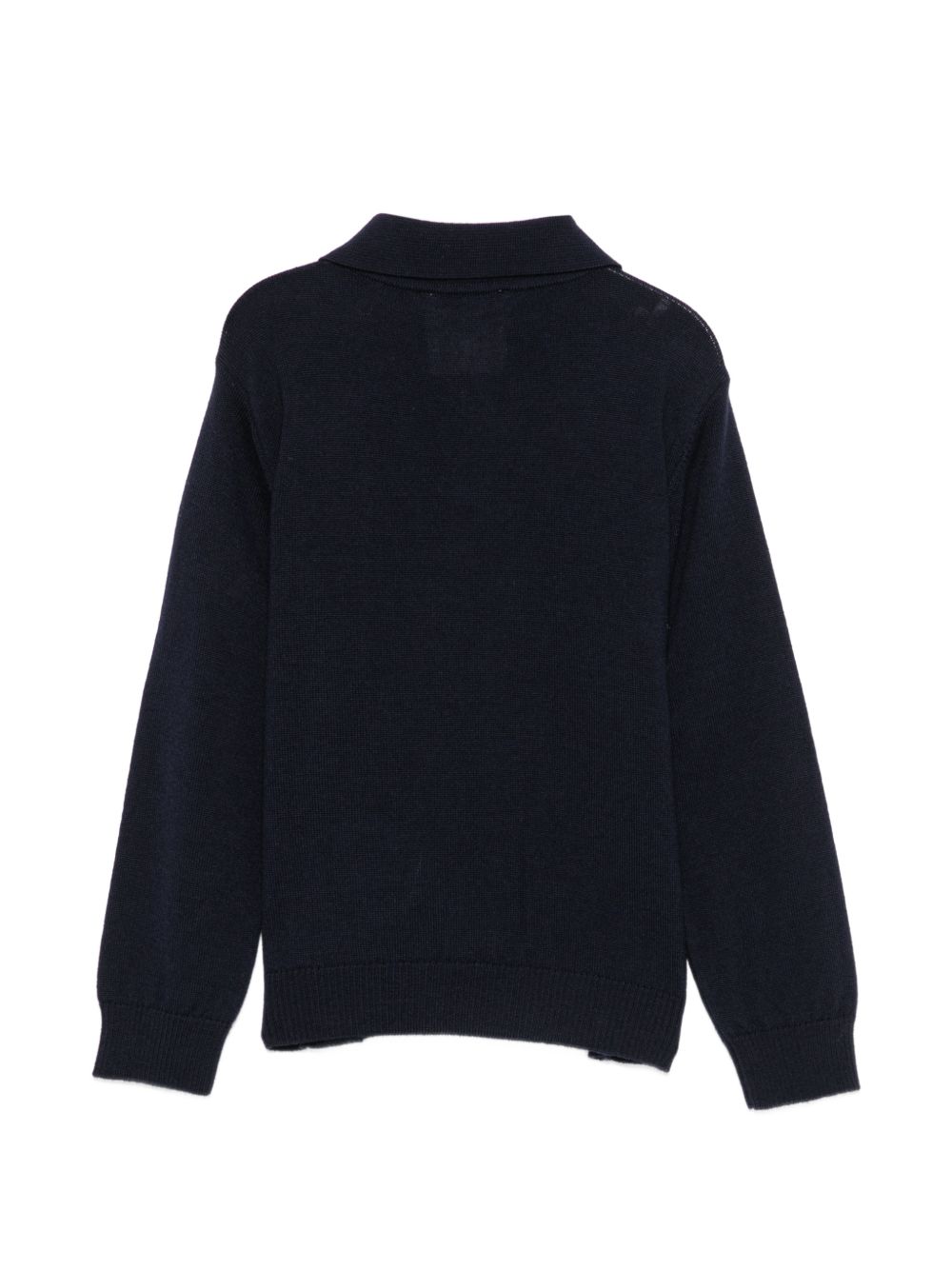Maglione per bambino Douuod Kids blu con colletto stile polo DZ9P20 Z4117 620 DOUUOD KIDS 