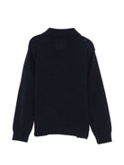 Maglione per bambino Douuod Kids blu con colletto stile polo DZ9P20 Z4117 620 DOUUOD KIDS 