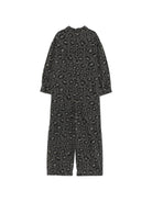 Tuta intera per bambina Douuod Kids grigia con stampa animalier all-over DZAA00 Z4163 924BG DOUUOD KIDS 