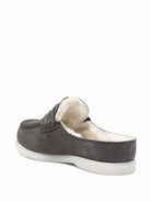 Mocassini per bambino Douuod Kids neri con plantare rivestito in shearling SAB598P NERO DOUUOD KIDS 