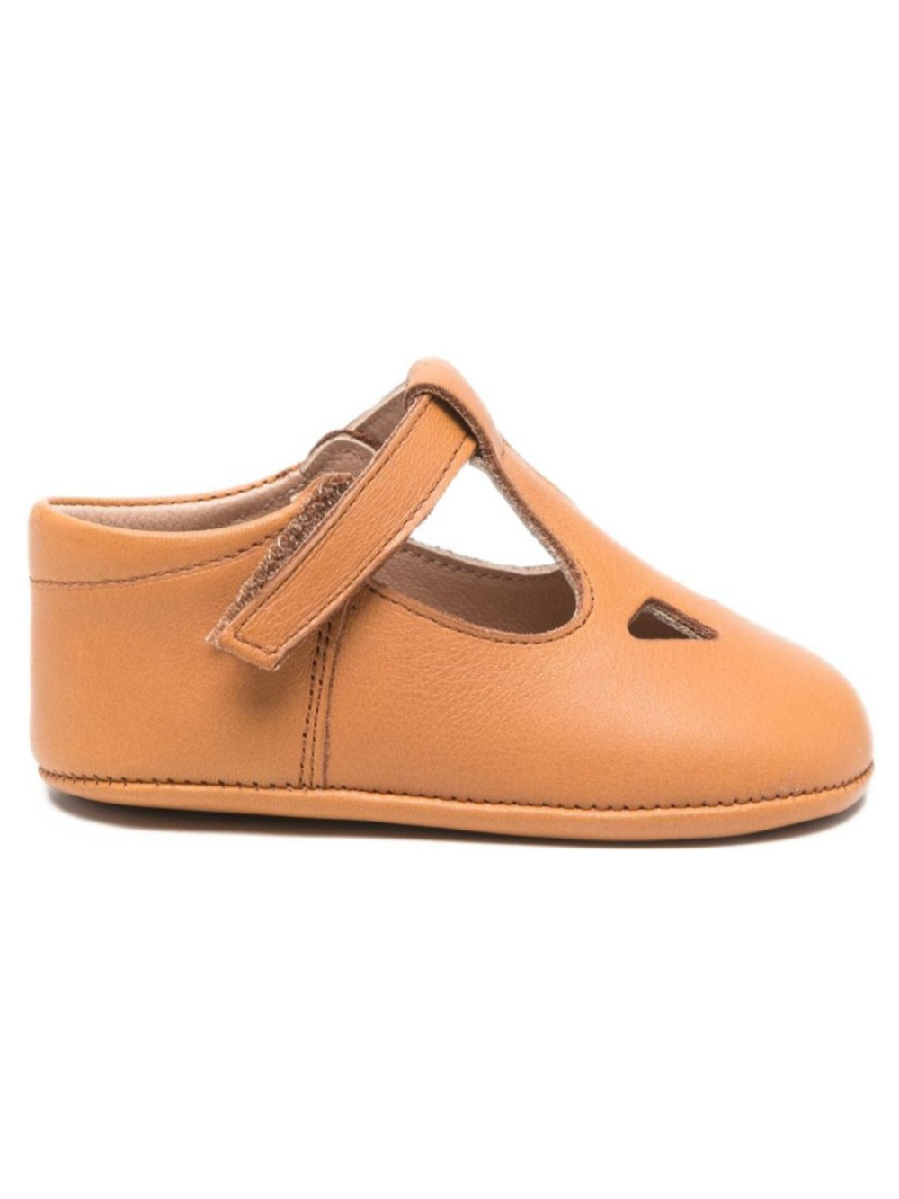 Sneakers per neonato Eli1957 cammello con chiusura a strappo 0375AL CAMEL Eli Kids 