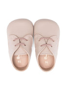 Scarpine primi passi per neonato Eli1957 beige con suola in pelle 10016AL NUDE Eli Kids 