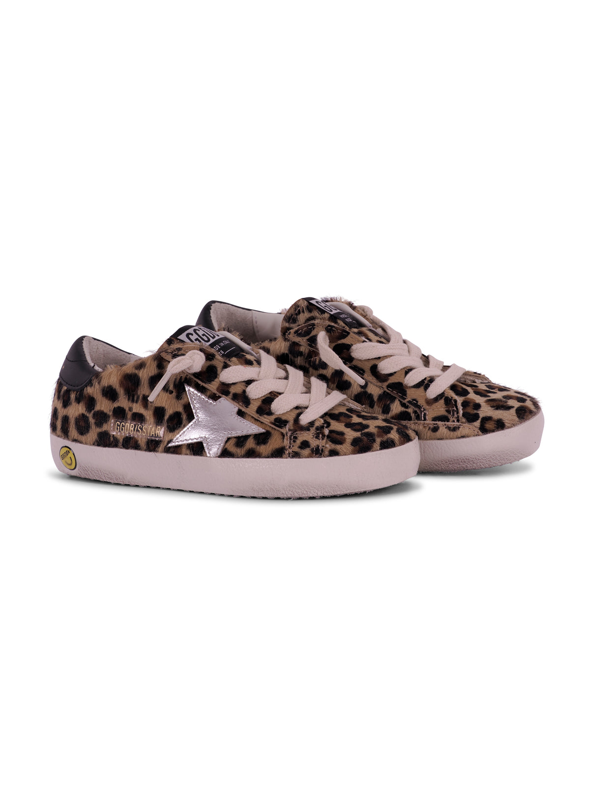 Sneakers per bambina Golden Goose Kids Super-star Classic With List marrone leopardate F00101F008025 55731 GOLDEN GOOSE KIDS 