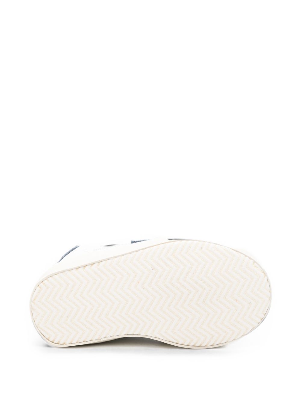 Sneakers per neonato Goolden Goose Kids bianco con toppa a stelle F00166F008632 10573 GOLDEN GOOSE KIDS 