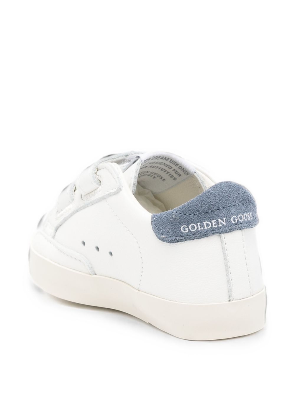 Sneakers per neonato Goolden Goose Kids bianco con toppa a stelle F00166F008632 10573 GOLDEN GOOSE KIDS 