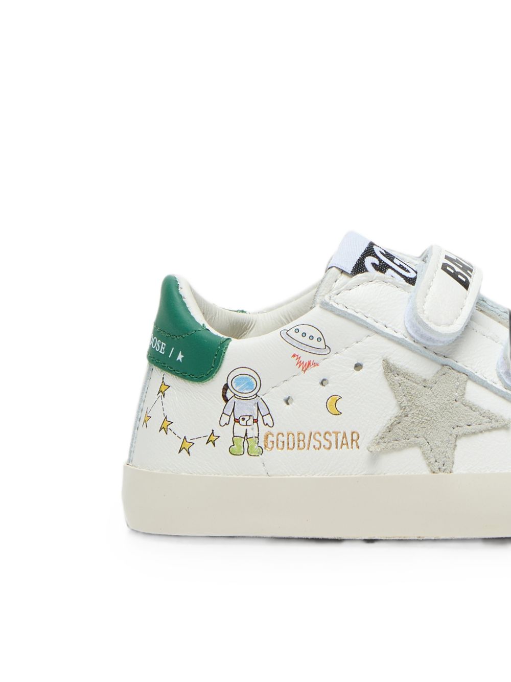 Sneakers per neonato Golden Goose Kids bianche con applicazione laterale a stella F00166F008654 10802 GOLDEN GOOSE KIDS 