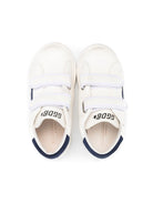 Sneakers per bambini Golden Goose Kids bianche con chiusura a strappo F00386F003322 10357 GOLDEN GOOSE KIDS 
