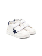 Sneakers per bambini Golden Goose Kids bianche con chiusura a strappo F00386F003322 10357 GOLDEN GOOSE KIDS 