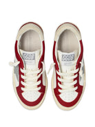 Sneakers per bambini Golden Goose Kids rosso con dettagli a contrasto bianchi F00495F008669 11892 GOLDEN GOOSE KIDS 