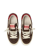 Sneakers per bambino Golden Goose Kids marrone con dettagli in camoscio F00496F008645 55773 GOLDEN GOOSE KIDS 