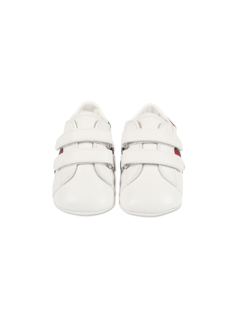 Sneakers per neonati Gucci Kids bianche con chiusura frontale a strappo 500852BKPT0 9070 GUCCI KIDS 