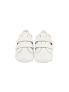 Sneakers per neonati Gucci Kids bianche con chiusura frontale a strappo 500852BKPT0 9070 GUCCI KIDS 
